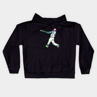 Baseball player Kids Hoodie